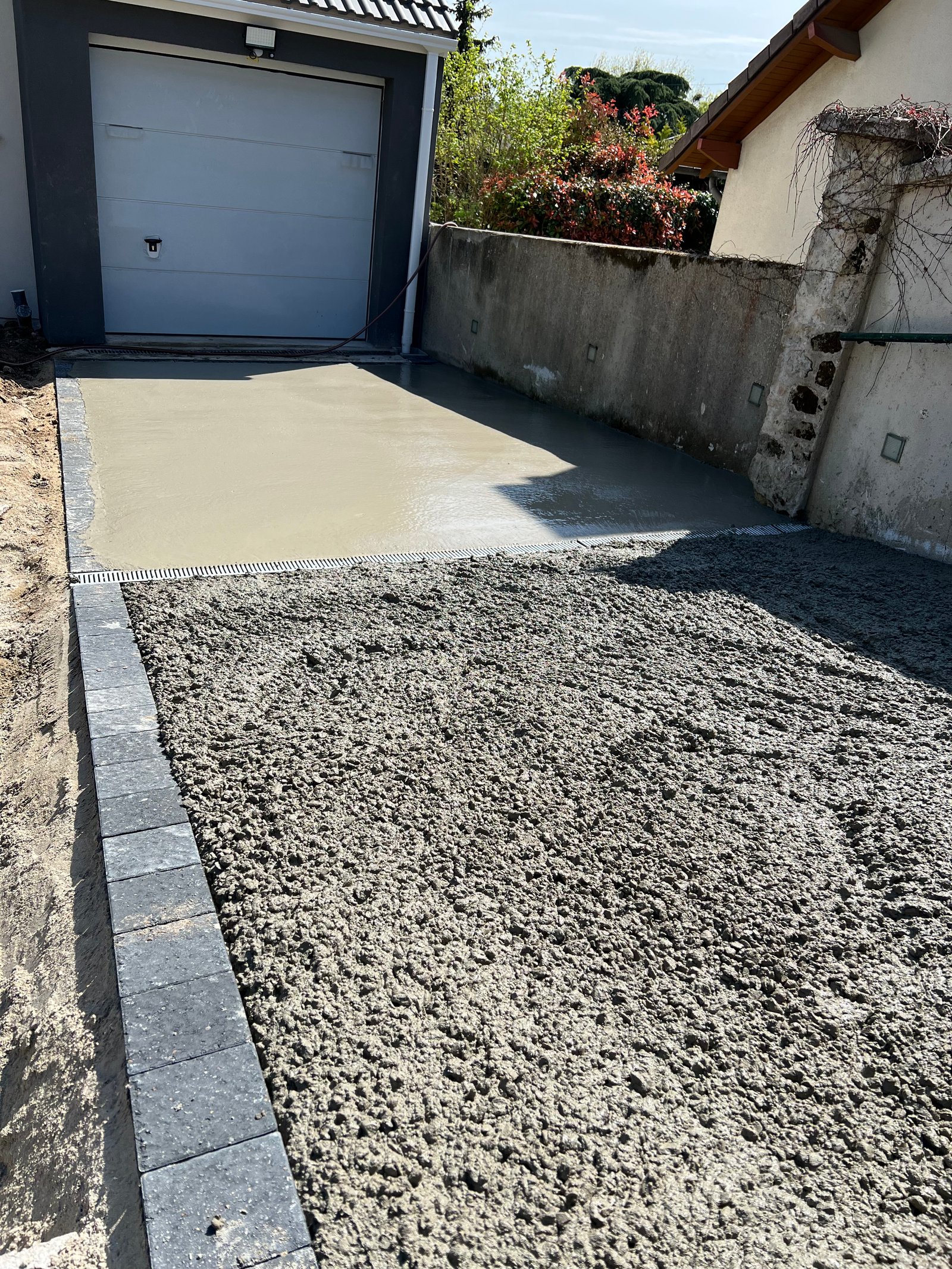Chantier de maçonnerie et gros œuvre