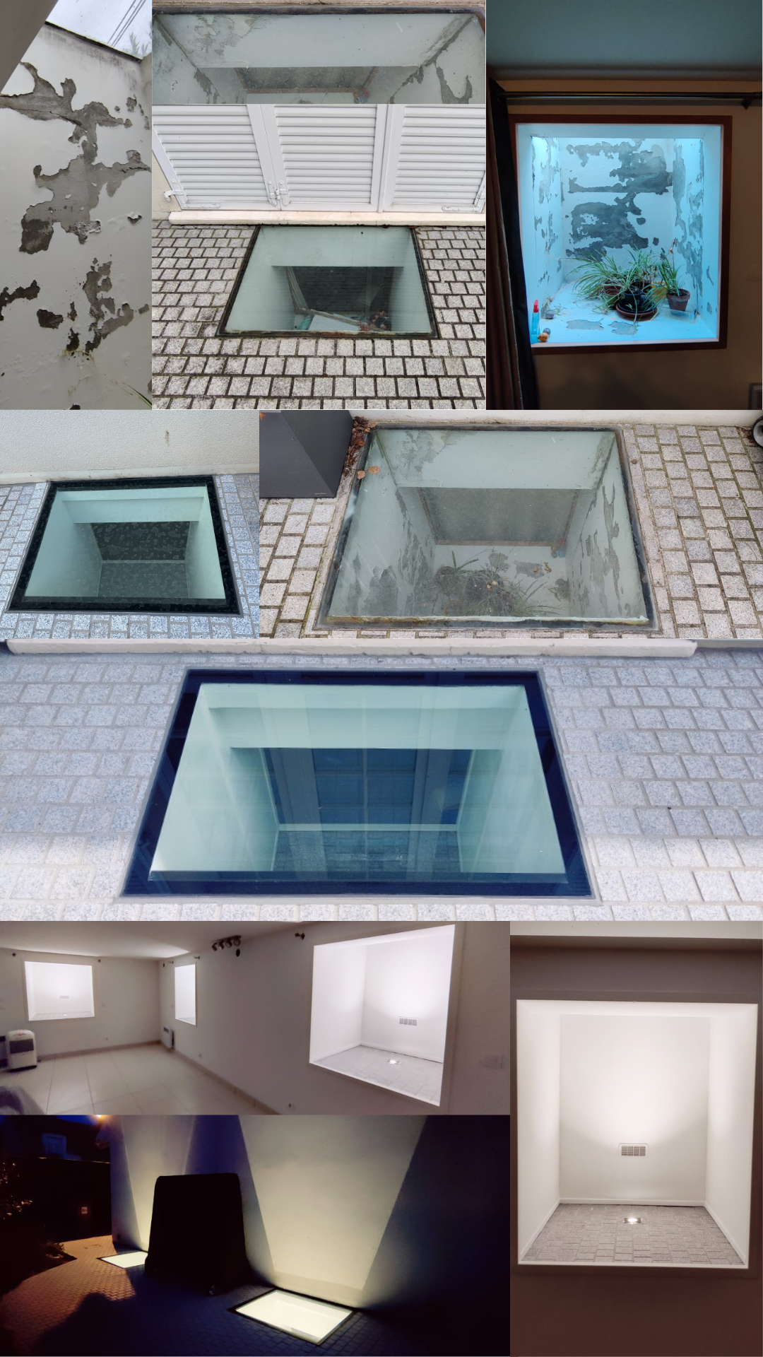 Projet complet avant et après